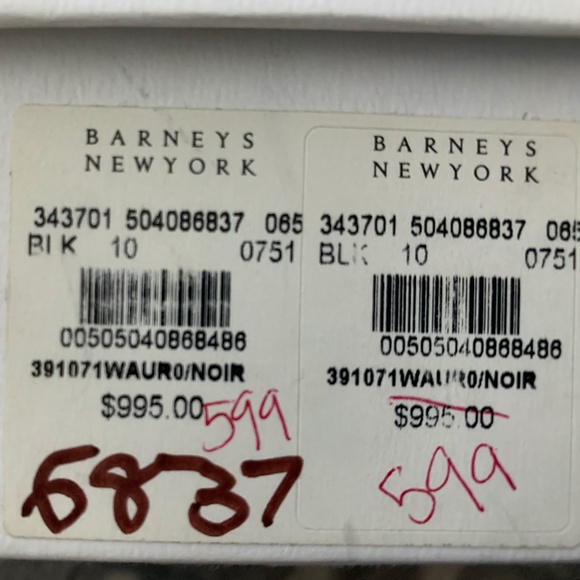 Balenciaga Point-toe lace-up suede ankle boots - Picture 8 of 9